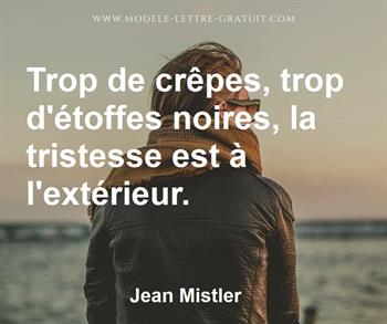 Citation de Jean Mistler