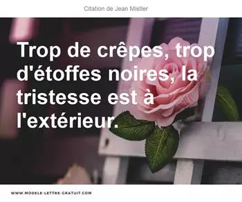 Citations Jean Mistler