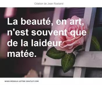 Citations Jean Rostand