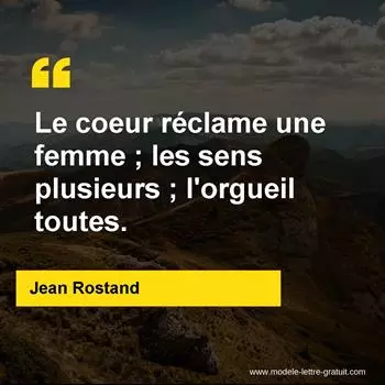 Citation Jean Rostand