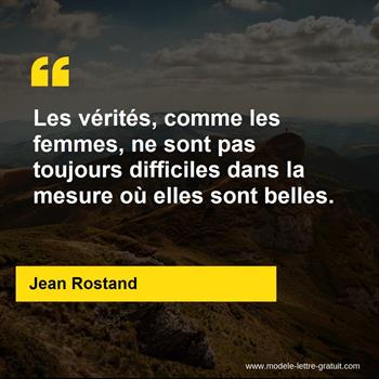 Citation de Jean Rostand