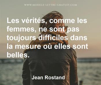 Citation de Jean Rostand