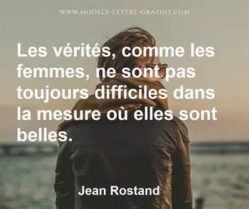Citation de Jean Rostand