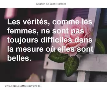 Citations Jean Rostand