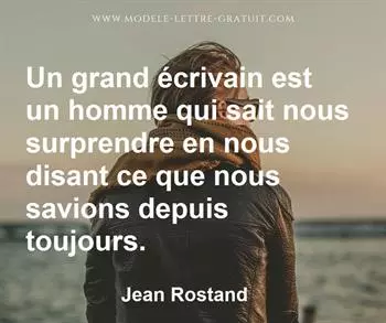 Citation de Jean Rostand