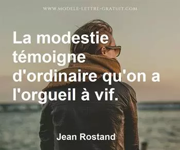 Citation de Jean Rostand