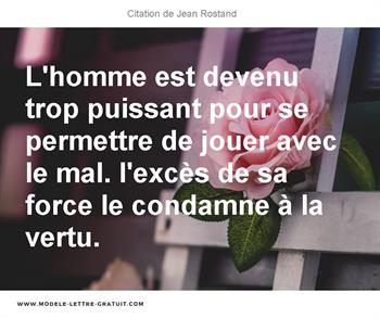 Citations Jean Rostand