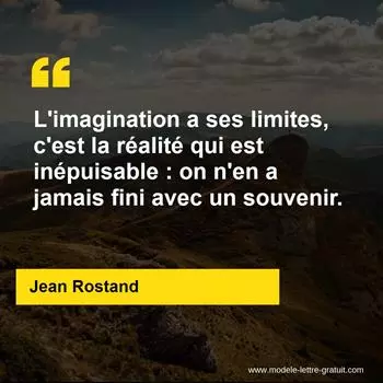 Citation Jean Rostand