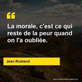 Citation Jean Rostand