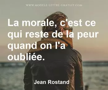 Citation de Jean Rostand