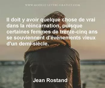 Citation de Jean Rostand
