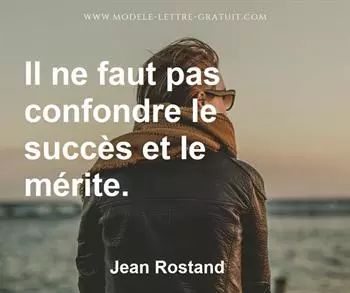Citation de Jean Rostand