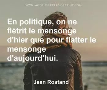 Citation de Jean Rostand