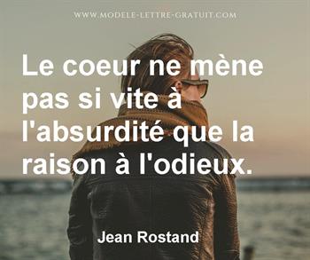 Citation de Jean Rostand