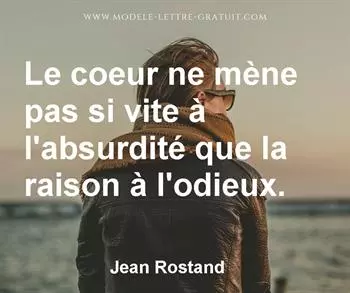 Citation de Jean Rostand