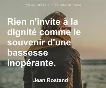 Citation de Jean Rostand