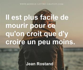 Citation de Jean Rostand