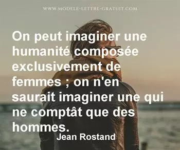 Citation de Jean Rostand