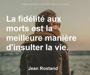 Citation de Jean Rostand