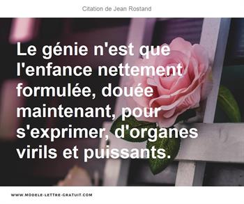 Citations Jean Rostand