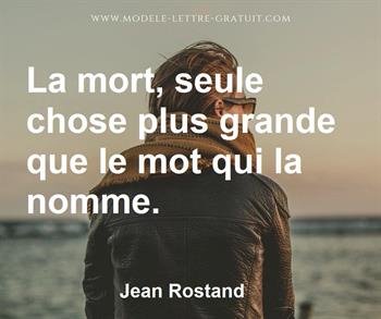 Citation de Jean Rostand