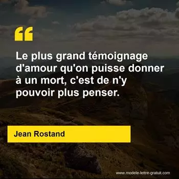 Citation Jean Rostand