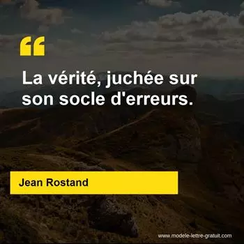 Citation Jean Rostand