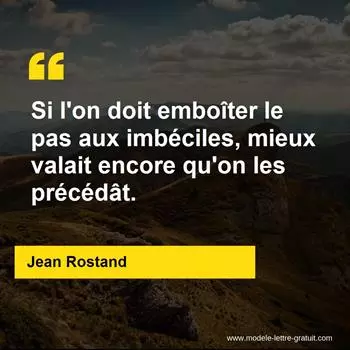 Citation Jean Rostand