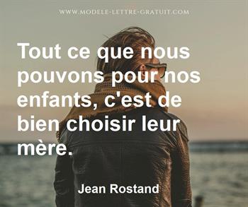 Citation de Jean Rostand