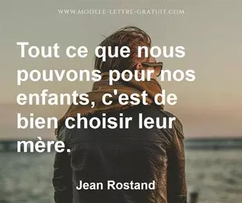 Citation de Jean Rostand
