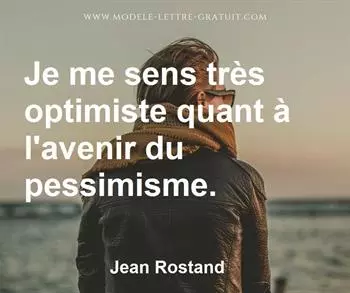 Citation de Jean Rostand