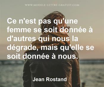 Citation de Jean Rostand