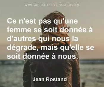 Citation de Jean Rostand