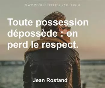 Citation de Jean Rostand