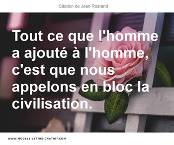 Citations Jean Rostand