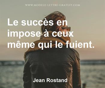 Citation de Jean Rostand