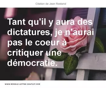 Citations Jean Rostand