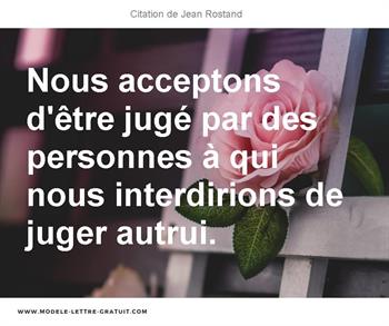 Citations Jean Rostand