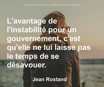 Citation de Jean Rostand