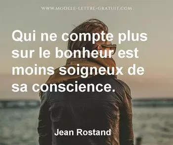 Citation de Jean Rostand