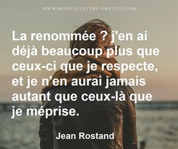 Citation de Jean Rostand