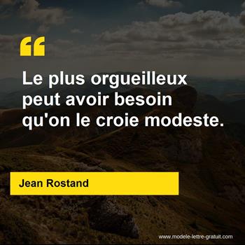 Citation de Jean Rostand