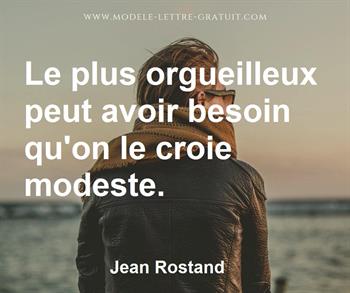 Citation de Jean Rostand