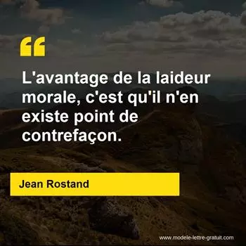 Citation Jean Rostand