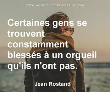 Citation de Jean Rostand