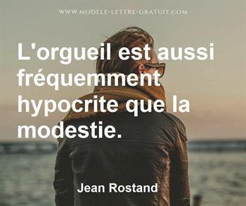 Citation de Jean Rostand