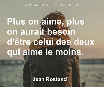 Citation de Jean Rostand