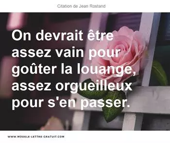 Citations Jean Rostand