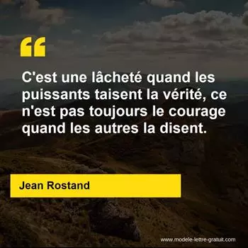 Citation Jean Rostand