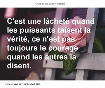 Citations Jean Rostand